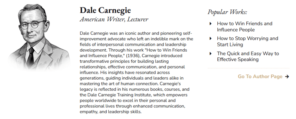 Dale Carnegie - Secrets of Success Audio Book